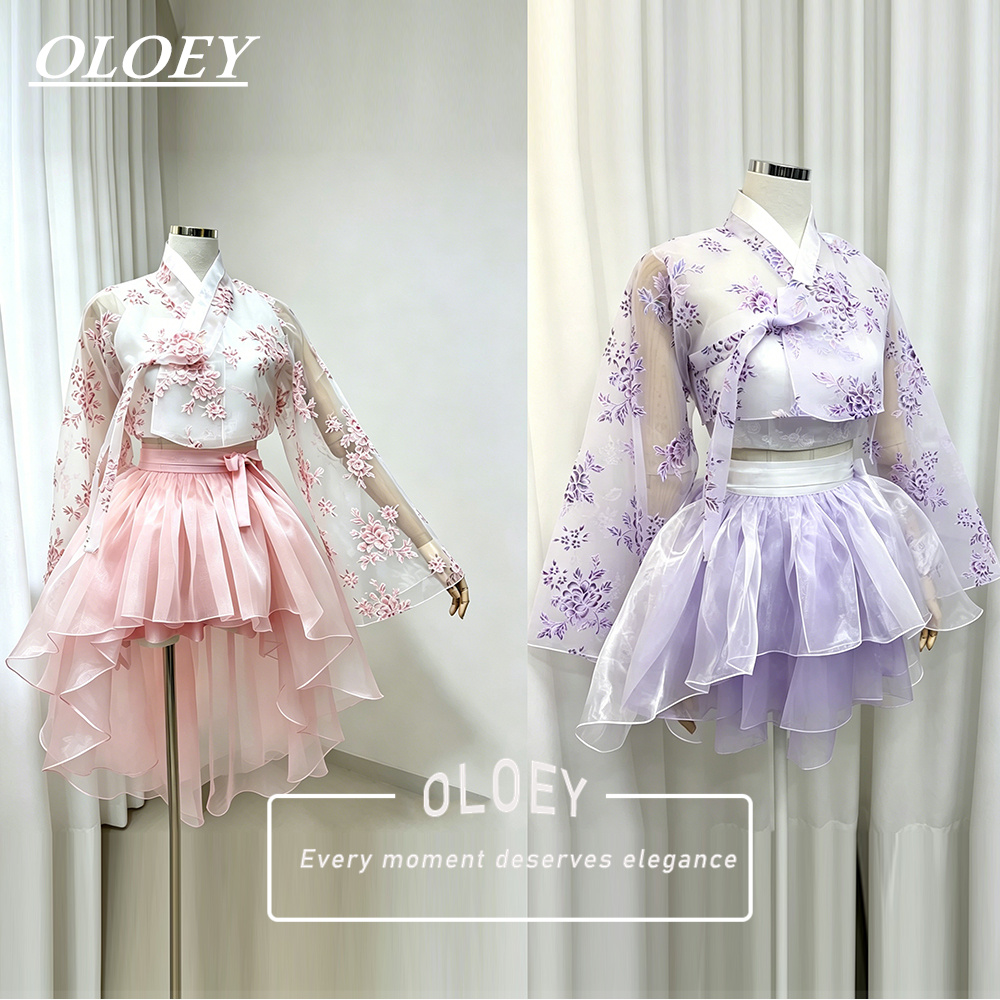 OLOEY Modern Floral Print Shor - Modern Korean Lifestyle 评论和价格