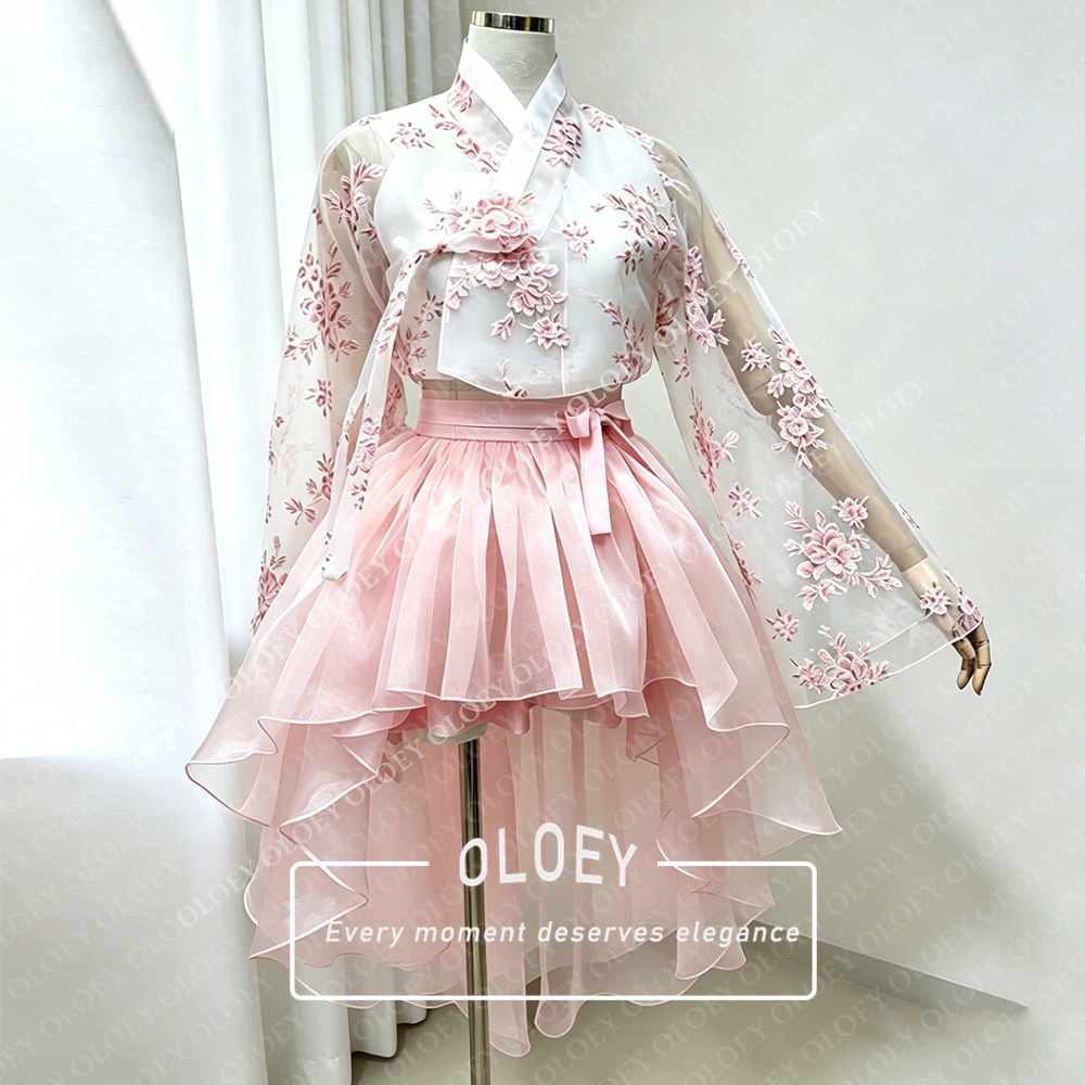 OLOEY Modern Floral Print Shor - Modern Korean Lifestyle 评论和价格