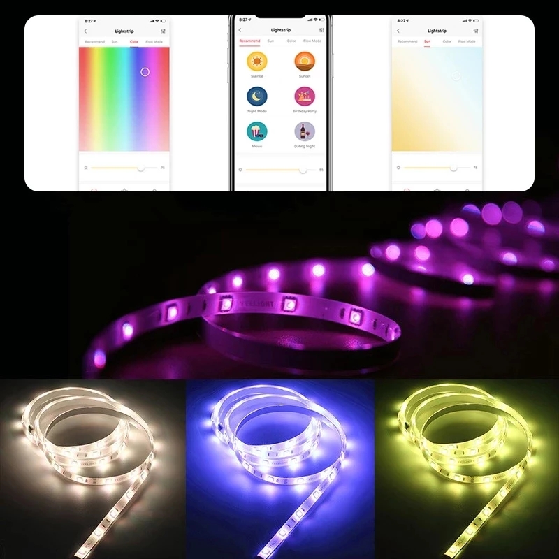 Global Version Yeelight LED Sm - Yeelight Light Lightstrip 评论和价格